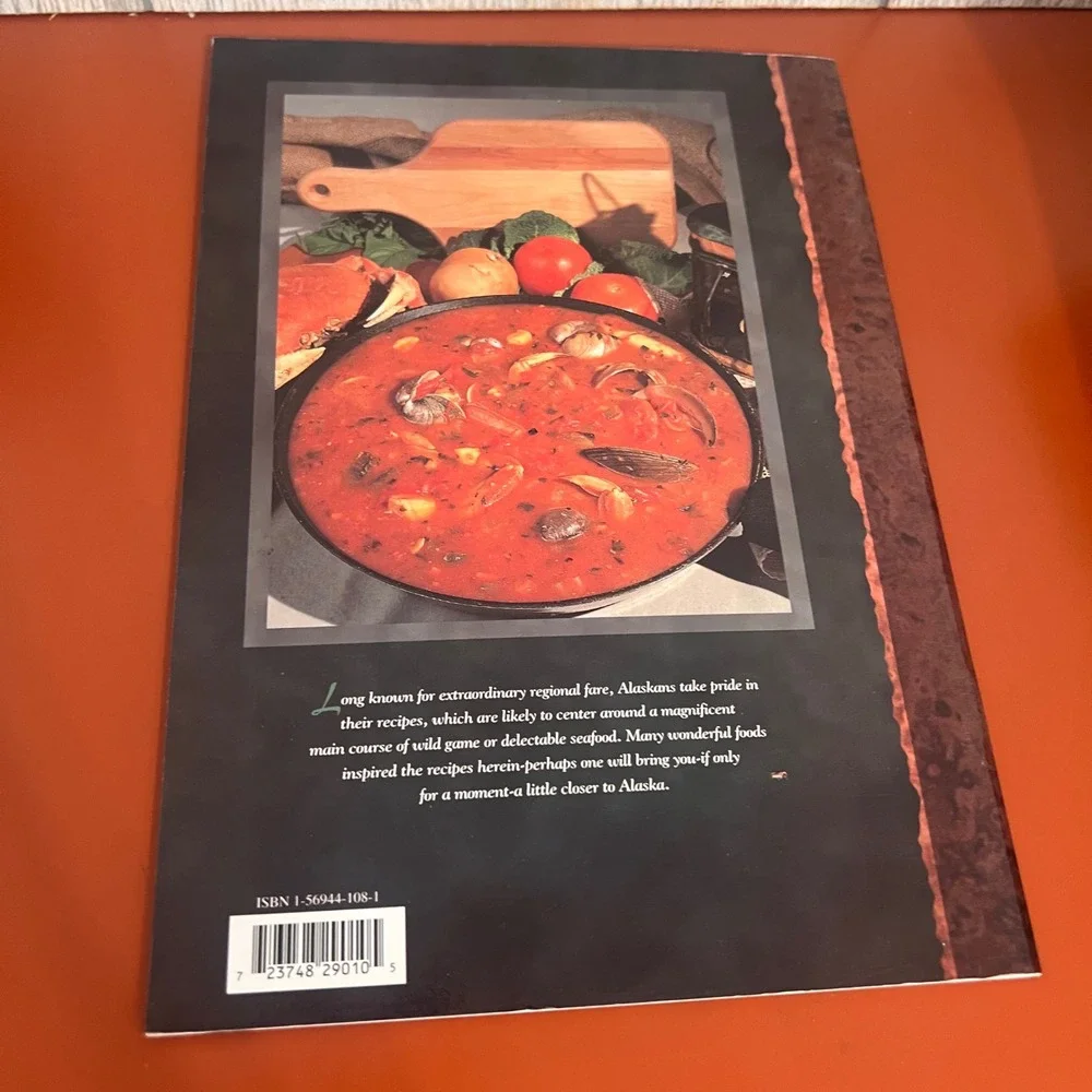 Alaskan Cooking Cookbook 1995 Arctic Circle Enterprises Seafood Wild Game